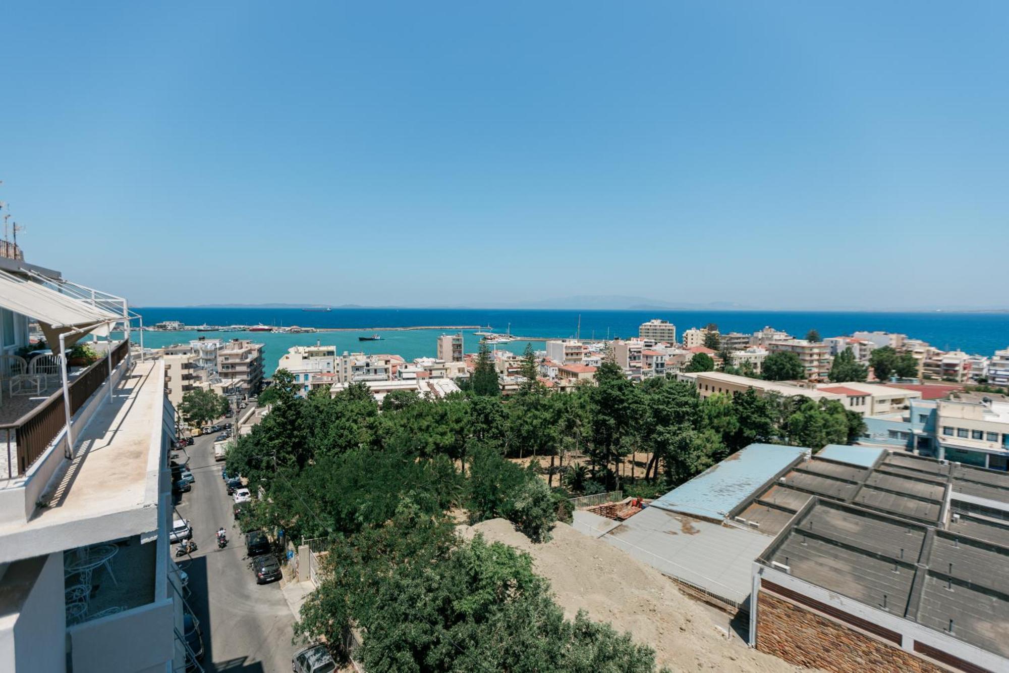 Panoramic Penthouse Apartment Chios Town Luaran gambar